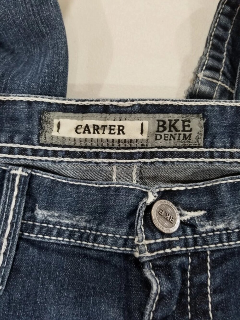 BKE Denim Carter Jeans Size 36W / 33L Boot Cut (10 Inch Rise) - Picture 6 of 12